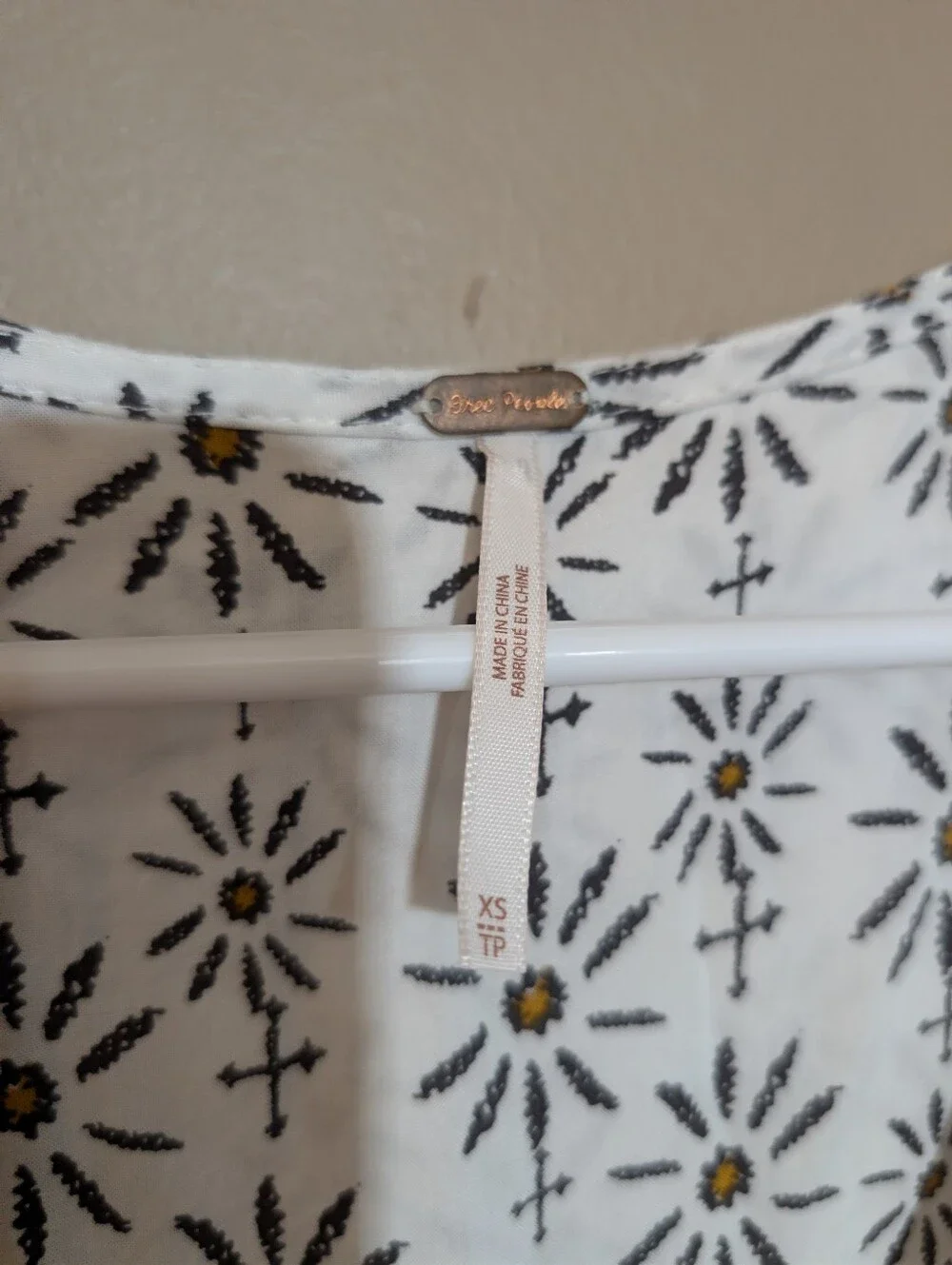 Free People Down By The Bay Tunic, XS
